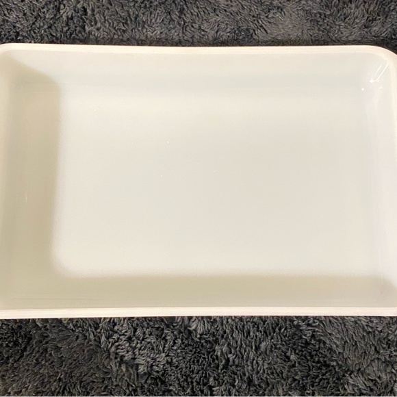 Vintage Pyrex White Baker 232 Opal Milk White Glass Bakeware - Picture 8 of 12